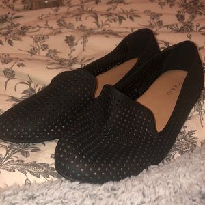 Soft Matte Black Torrid Flats